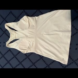 Fabletics small white tank top